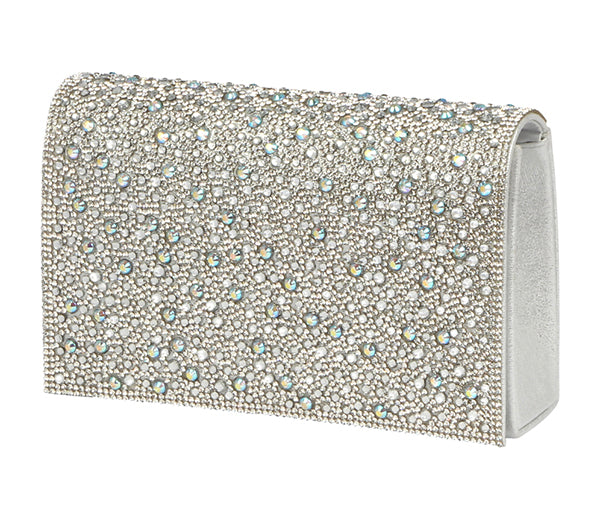 Lynn Clutch Silver Bag